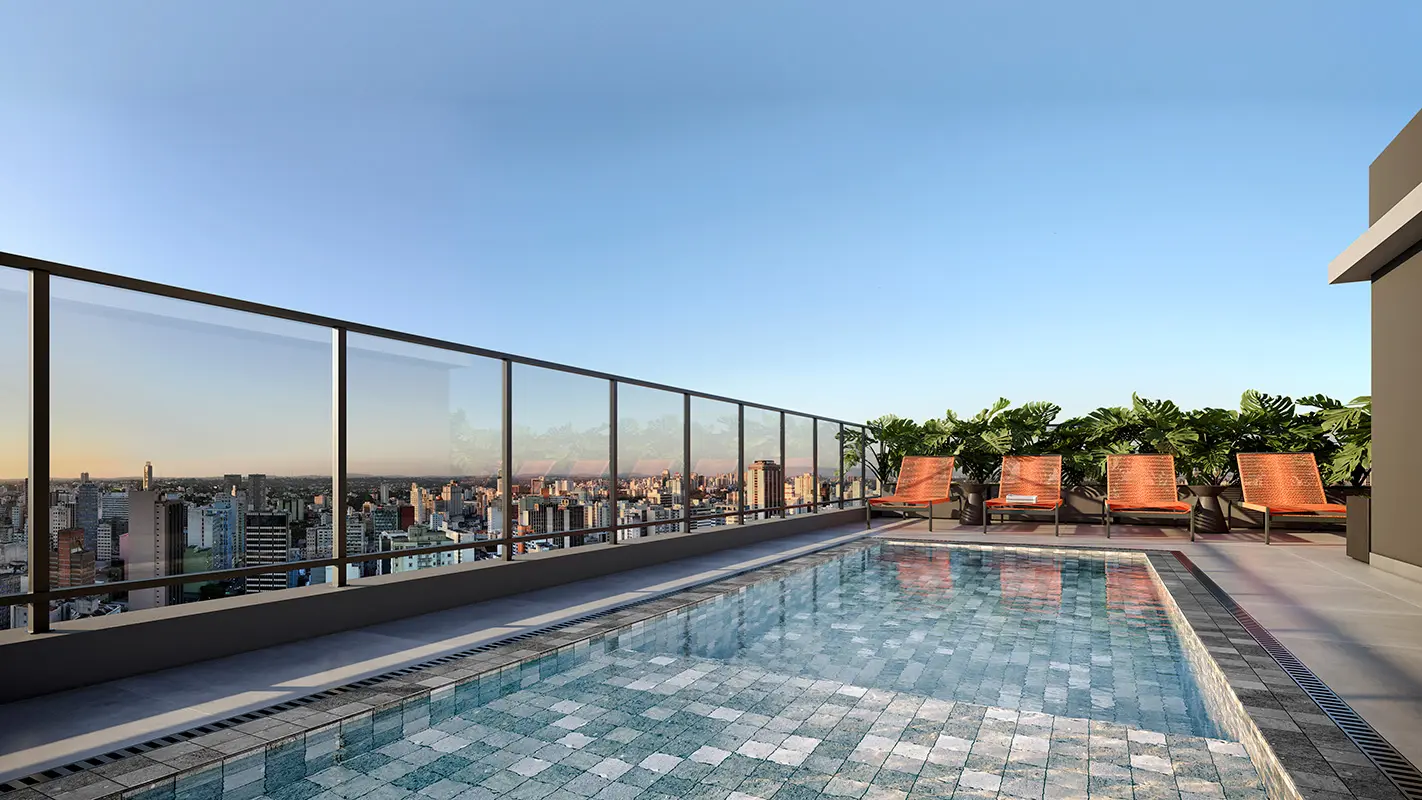 Home Piscina Rooftop Nex One Bela Cintra